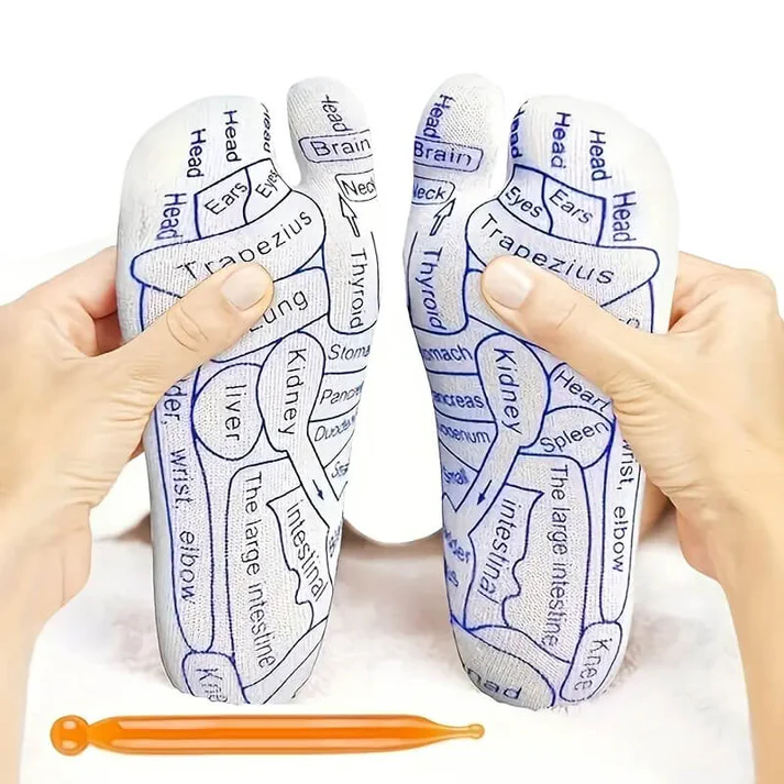 Sosete pentru Masaj, Presopunctură si Reflexoterapie